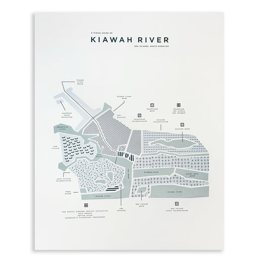 Kiawah River Map