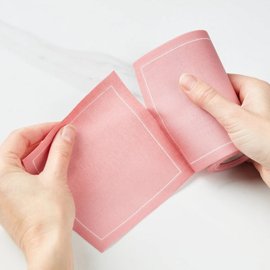Dusty Pink Cocktail Napkins