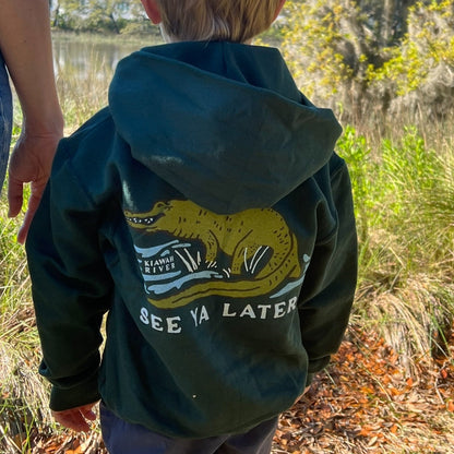 Children's Later Gator Zip Up Sweatshirt